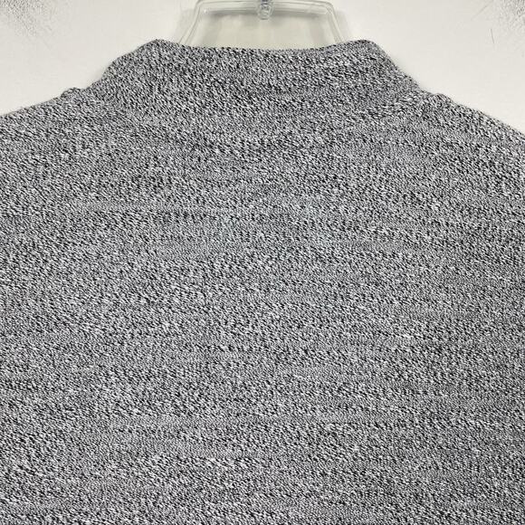 Marine Layer Henley Sweater Sweatshirt Men's Large Gray Textured Preppy Casual - Picture 9 of 13